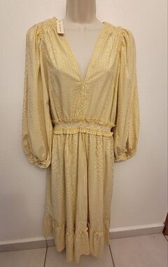 Max Studio Midi Long Sleeve Dress